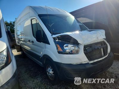 Czwarte zdjęcie samochodu z boku: 2023 FORD TRANSIT T-350 VIN:1FTBW3U81PKB27881 - miniatura