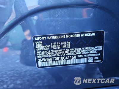 Zdjęcie 13 z 13 samochodu: 2026 BMW M340XI VIN:3MW69FT08T8G41158 - miniatura