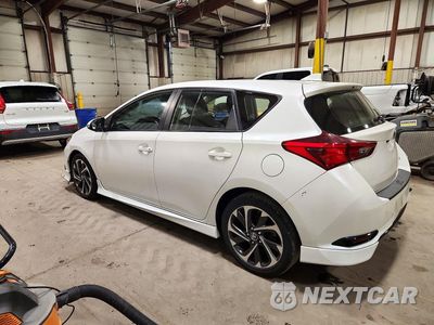Drugie zdjęcie samochodu z przodu: 2017 TOYOTA COROLLA IM BASE VIN:JTNKARJE7HJ537891 - miniatura