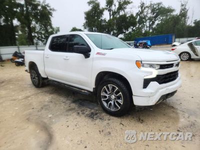 Czwarte zdjęcie samochodu z boku: 2023 CHEVROLET SILVERADO K1500 RST VIN:2GCUDEED4P1125709 - miniatura