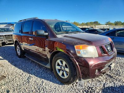 Czwarte zdjęcie samochodu z boku: 2013 NISSAN ARMADA SV VIN:5N1BA0ND6DN601502 - miniatura