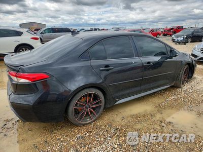 Trzecie zdjęcie samochodu z tyłu: 2020 TOYOTA COROLLA SE VIN:5YFP4RCE2LP013342 - miniatura