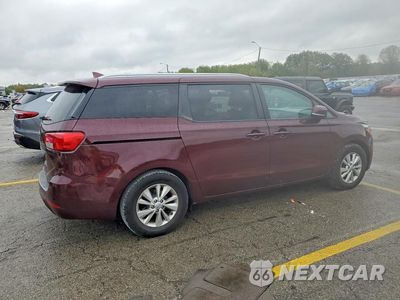 Trzecie zdjęcie samochodu z tyłu: 2017 KIA SEDONA LX VIN:KNDMB5C19H6249306 - miniatura