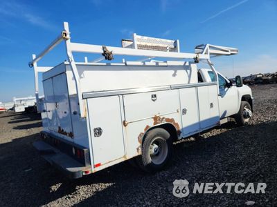 Trzecie zdjęcie samochodu z tyłu: 2014 CHEVROLET SILVERADO C3500 VIN:1GB3CZC80EF150290 - miniatura