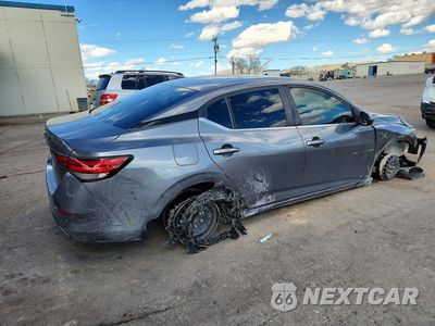 Trzecie zdjęcie samochodu z tyłu: 2021 NISSAN SENTRA S VIN:3N1AB8BVXMY261527 - miniatura