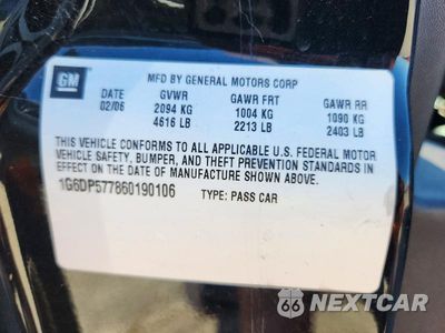 Zdjęcie 12 z 12 samochodu: 2006 CADILLAC CTS HI FEATURE V6 VIN:1G6DP577860190106 - miniatura