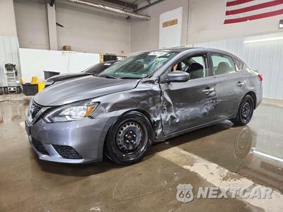 2019 NISSAN SENTRA S 3N1AB7AP3KY355033 - główne zdjęcie licytacji z USA - miniatura