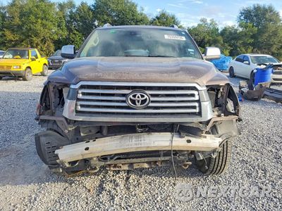 Piąte zdjęcie samochodu w środku: 2018 TOYOTA SEQUOIA PLATINUM VIN:5TDDW5G15JS156156 - miniatura