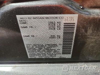 Zdjęcie 12 z 12 samochodu: 2023 NISSAN ALTIMA S VIN:1N4BL4BV8PN403100 - miniatura