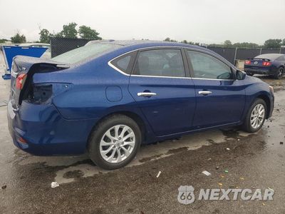Trzecie zdjęcie samochodu z tyłu: 2018 NISSAN SENTRA SV VIN:3N1AB7AP1JY291590 - miniatura