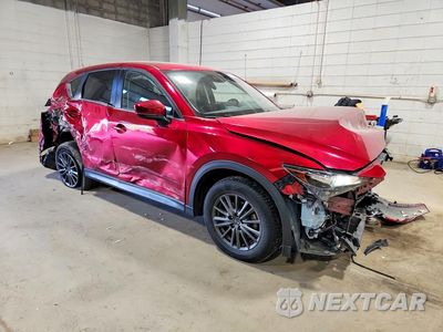 Czwarte zdjęcie samochodu z boku: 2021 MAZDA CX-5 TOURING VIN:JM3KFBCM1M1440480 - miniatura