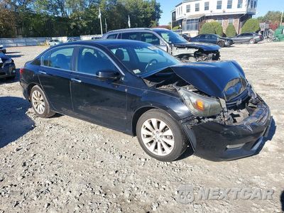 Czwarte zdjęcie samochodu z boku: 2013 HONDA ACCORD EXL VIN:1HGCR2F88DA251796 - miniatura