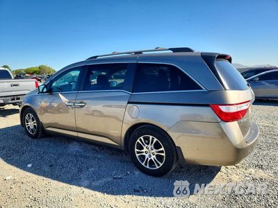 Drugie zdjęcie samochodu z przodu: 2011 HONDA ODYSSEY EXL VIN:5FNRL5H63BB080032 - miniatura