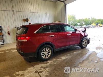 Trzecie zdjęcie samochodu z tyłu: 2018 KIA SORENTO LX VIN:5XYPG4A35JG387117 - miniatura