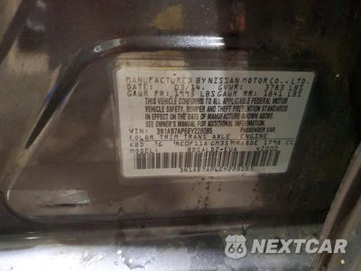 Zdjęcie 12 z 12 samochodu: 2014 NISSAN SENTRA SV VIN:3N1AB7AP6EY228085 - miniatura