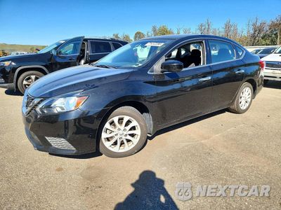 2019 NISSAN SENTRA SV 3N1AB7AP9KY455640 - główne zdjęcie licytacji z USA - miniatura