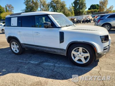 Czwarte zdjęcie samochodu z boku: 2021 LAND ROVER DEFENDER 110 SE VIN:SALEPERU9M2037362 - miniatura