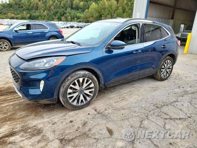 2020 FORD ESCAPE TITANIUM 1FMCU9J98LUB61465 - główne zdjęcie licytacji z USA - miniatura