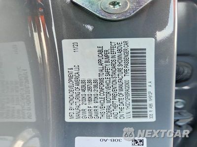 Zdjęcie 12 z 12 samochodu: 2024 HONDA ACCORD HYBRID EXL VIN:1HGCY2F65RA020900 - miniatura