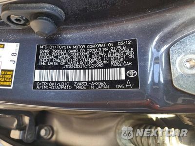 Zdjęcie 13 z 13 samochodu: 2012 TOYOTA PRIUS FOUR VIN:JTDKN3DU1C1529982 - miniatura