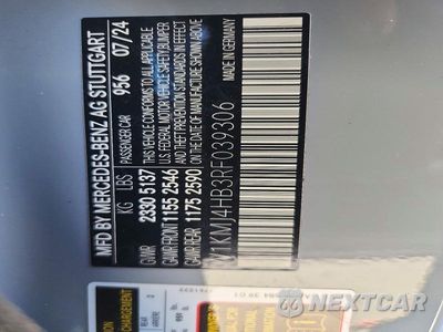 Zdjęcie 12 z 12 samochodu: 2024 MERCEDES-BENZ CLE 300 4MATIC VIN:W1KMJ4HB3RF039306 - miniatura