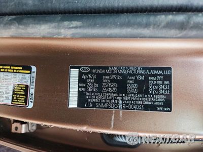 Zdjęcie 12 z 12 samochodu: 2024 HYUNDAI SANTA FE LIMITED VIN:5NMP3DG1XRH004033 - miniatura