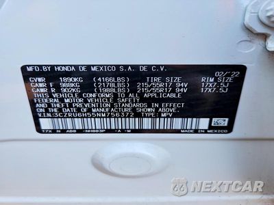 Zdjęcie 13 z 13 samochodu: 2022 HONDA HR-V EX VIN:3CZRU6H55NM756372 - miniatura