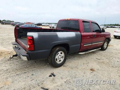 Trzecie zdjęcie samochodu z tyłu: 2004 CHEVROLET SILVERADO C1500 VIN:2GCEC19V441295213 - miniatura