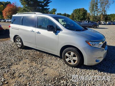 Czwarte zdjęcie samochodu z boku: 2017 NISSAN QUEST SV VIN:JN8AE2KP3H9166228 - miniatura