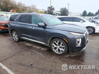 Czwarte zdjęcie samochodu z boku: 2020 HYUNDAI PALISADE SEL VIN:KM8R4DHE6LU112054 - miniatura