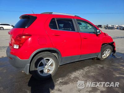 Trzecie zdjęcie samochodu z tyłu: 2015 CHEVROLET TRAX 1LT VIN:KL7CJLSBXFB221576 - miniatura