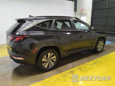 Trzecie zdjęcie samochodu z tyłu: 2024 HYUNDAI TUCSON BLUE VIN:KM8JBCD19RU192720 - miniatura