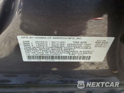 Zdjęcie 13 z 13 samochodu: 2018 ACURA MDX ADVANCE VIN:5J8YD4H98JL009001 - miniatura