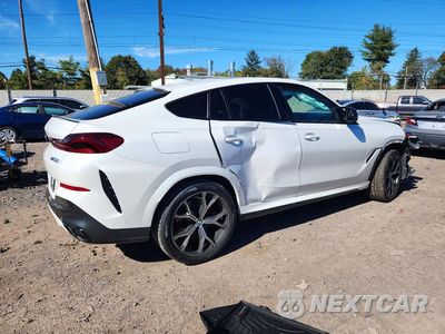 Trzecie zdjęcie samochodu z tyłu: 2024 BMW X6 M60I VIN:5UX43EX00R9V32223 - miniatura