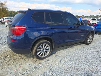 Trzecie zdjęcie samochodu z tyłu: 2017 BMW X3 XDRIVE28I VIN:5UXWX9C32H0W74290 - miniatura