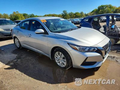 Czwarte zdjęcie samochodu z boku: 2022 NISSAN SENTRA S VIN:3N1AB8BV7NY282093 - miniatura