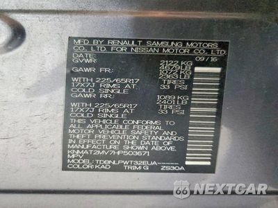 Zdjęcie 13 z 13 samochodu: 2017 NISSAN ROGUE S VIN:KNMAT2MV7HP503671 - miniatura
