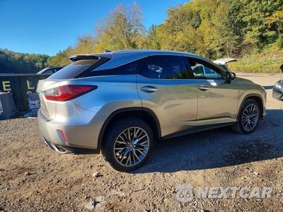 Trzecie zdjęcie samochodu z tyłu: 2018 LEXUS RX 350 F SPORT VIN:2T2BZMCA0JC161591 - miniatura