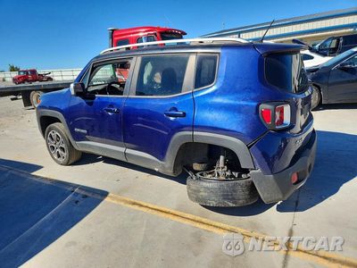 Drugie zdjęcie samochodu z przodu: 2017 JEEP RENEGADE LIMITED VIN:ZACCJBDB8HPG61623 - miniatura