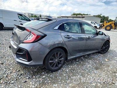 Trzecie zdjęcie samochodu z tyłu: 2021 HONDA CIVIC EX VIN:SHHFK7H67MU201406 - miniatura