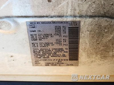 Zdjęcie 13 z 13 samochodu: 2015 NISSAN ROGUE SL VIN:5N1AT2MT7FC774499 - miniatura