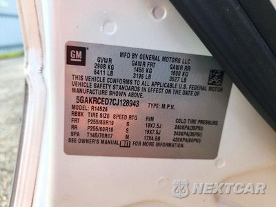 Zdjęcie 13 z 13 samochodu: 2012 BUICK ENCLAVE VIN:5GAKRCED7CJ128943 - miniatura