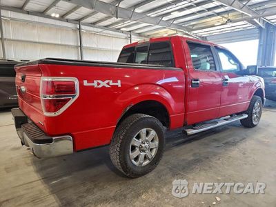 Trzecie zdjęcie samochodu z tyłu: 2013 FORD F150 SUPERCREW VIN:1FTFW1EF6DKG28327 - miniatura