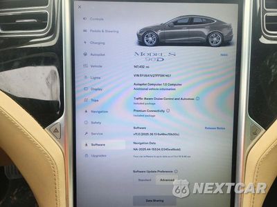 Zdjęcie 9 z 12 samochodu: 2015 TESLA MODEL S 90D VIN:5YJSA1V27FF097407 - miniatura
