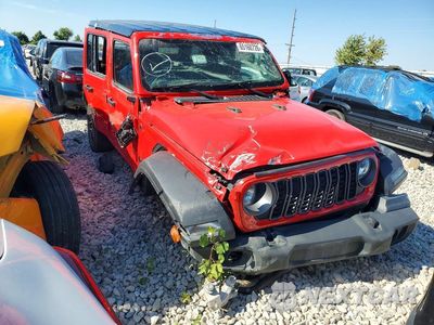 Czwarte zdjęcie samochodu z boku: 2025 JEEP WRANGLER SPORT VIN:1C4PJXDN7SW524000 - miniatura