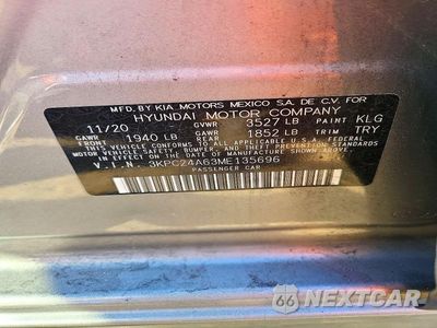 Zdjęcie 12 z 12 samochodu: 2021 HYUNDAI ACCENT SE VIN:3KPC24A63ME135696 - miniatura