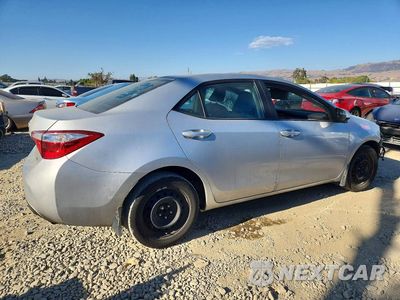 Trzecie zdjęcie samochodu z tyłu: 2015 TOYOTA COROLLA LE VIN:5YFBURHE2FP274509 - miniatura