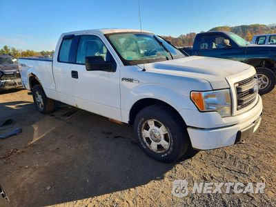Czwarte zdjęcie samochodu z boku: 2014 FORD F150 SUPER CAB VIN:1FTEX1EM9EFC23354 - miniatura