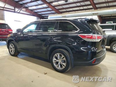 Drugie zdjęcie samochodu z przodu: 2015 TOYOTA HIGHLANDER XLE VIN:5TDJKRFH0FS112206 - miniatura
