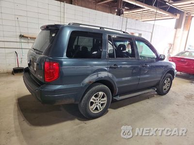 Trzecie zdjęcie samochodu z tyłu: 2004 HONDA PILOT EXL VIN:5FNYF18574B010247 - miniatura